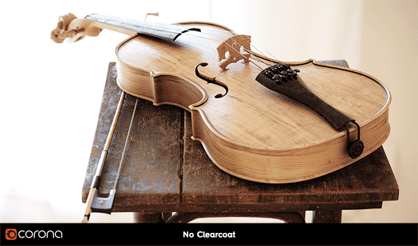 Corona 7 Max-Phys-Mat ClearCoat Violin
