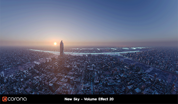 PRG Clear Sky Model – Volume Effect