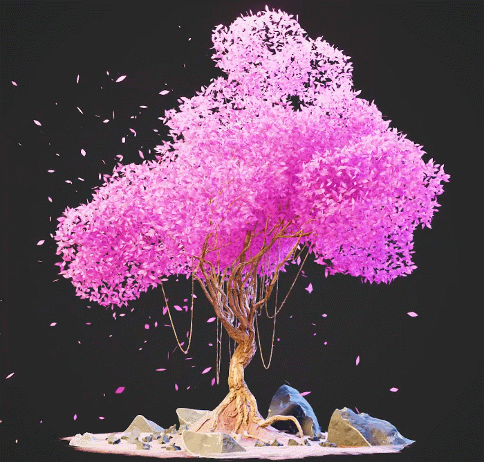 Stylized Fantasy Tree Generator