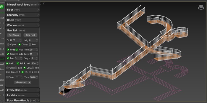 Stair Generator for 3ds Max