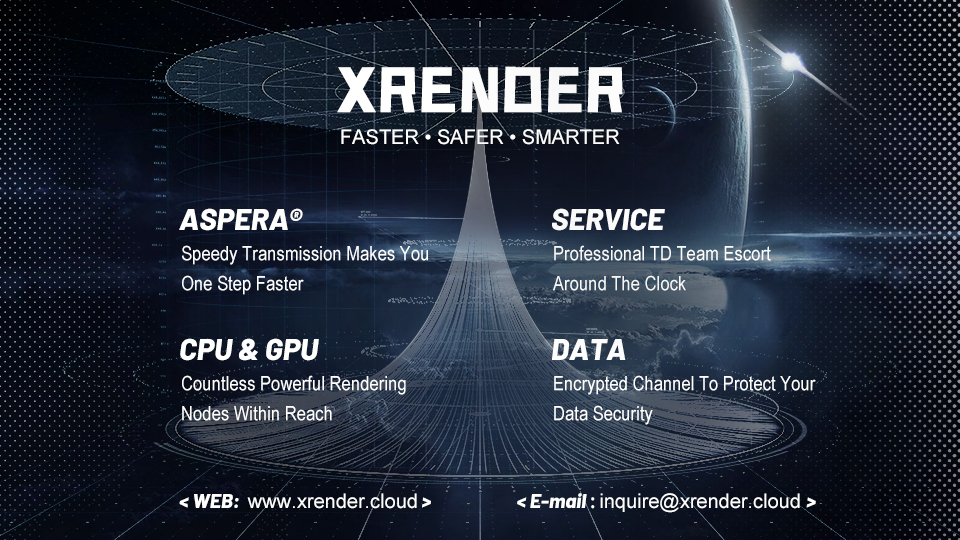 XRender X Aspera, Faster • Safer • Smarter