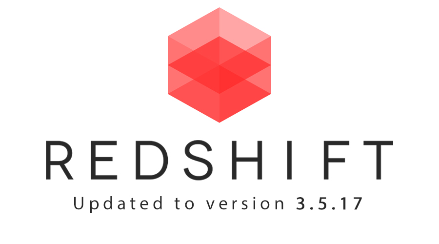 Maxon Released Redshift 3.5.17
